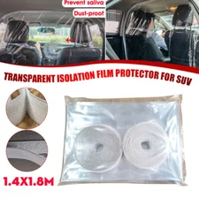 Car Taxi Divider Film Isolation Shield Transparent Partition Protective Film