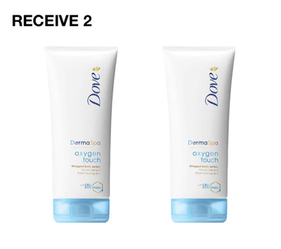 dove oxygen touch lotion