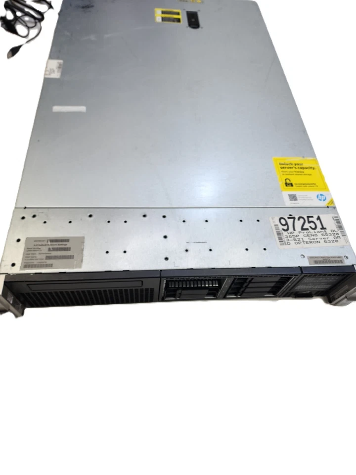 HP ProLiant DL385P GEN8 AMD OPTERON 6320 2U Server 8 Core 8GB - Image 3 of 4