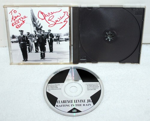 Clarence Levine, Jr. ~ Waiting in The Rain ~ 2007 Rock House Used CD VG++ SIGNED - Picture 8 of 8