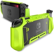Mumba Dockable Case For Nintendo Switch Console JoyCon Controller TPU Grip Cover