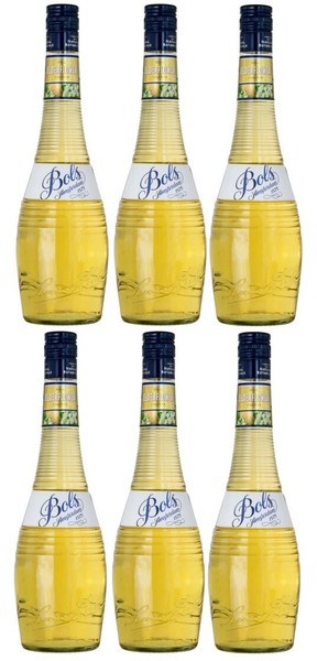 6 Flaschen Bols Elderflower HolunderblüTen LiköR A 0,7 Liter A 17 % Vol.-image