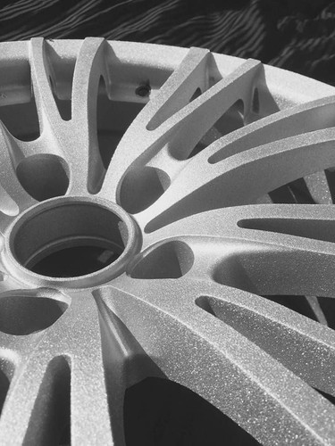 sparkle powder coat