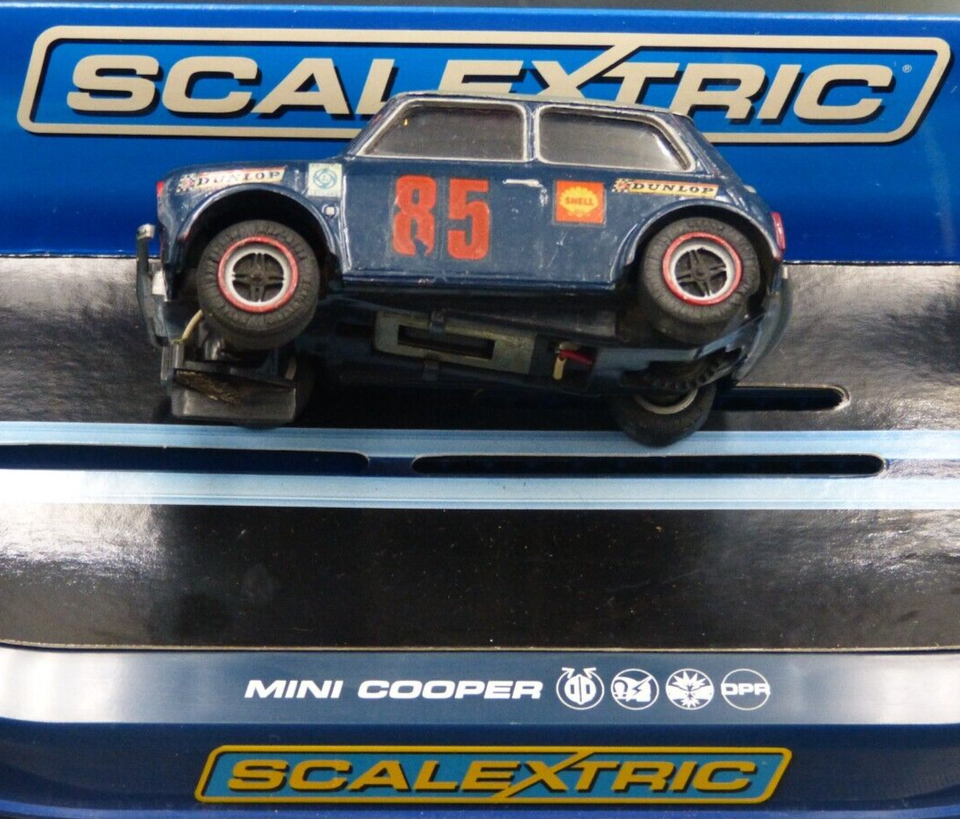 Scalextric Original Vintage Mini Cooper, perfect, in Paddy Hopkirk ...