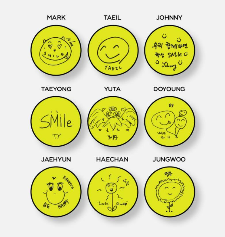 NCT 127 NCT127 SMTOWN OFFICIAL GOODS SMile for U GRIPTOK