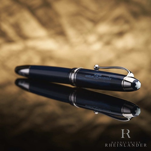 Montblanc Meisterstück Origin Collection LeGrand Rollerball Blue Resin ID 131339 - Picture 3 of 6