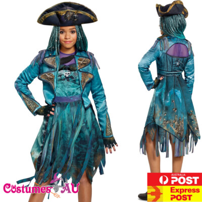 Girls Descendants Uma Prestige Costume Evie Halloween Kids Book