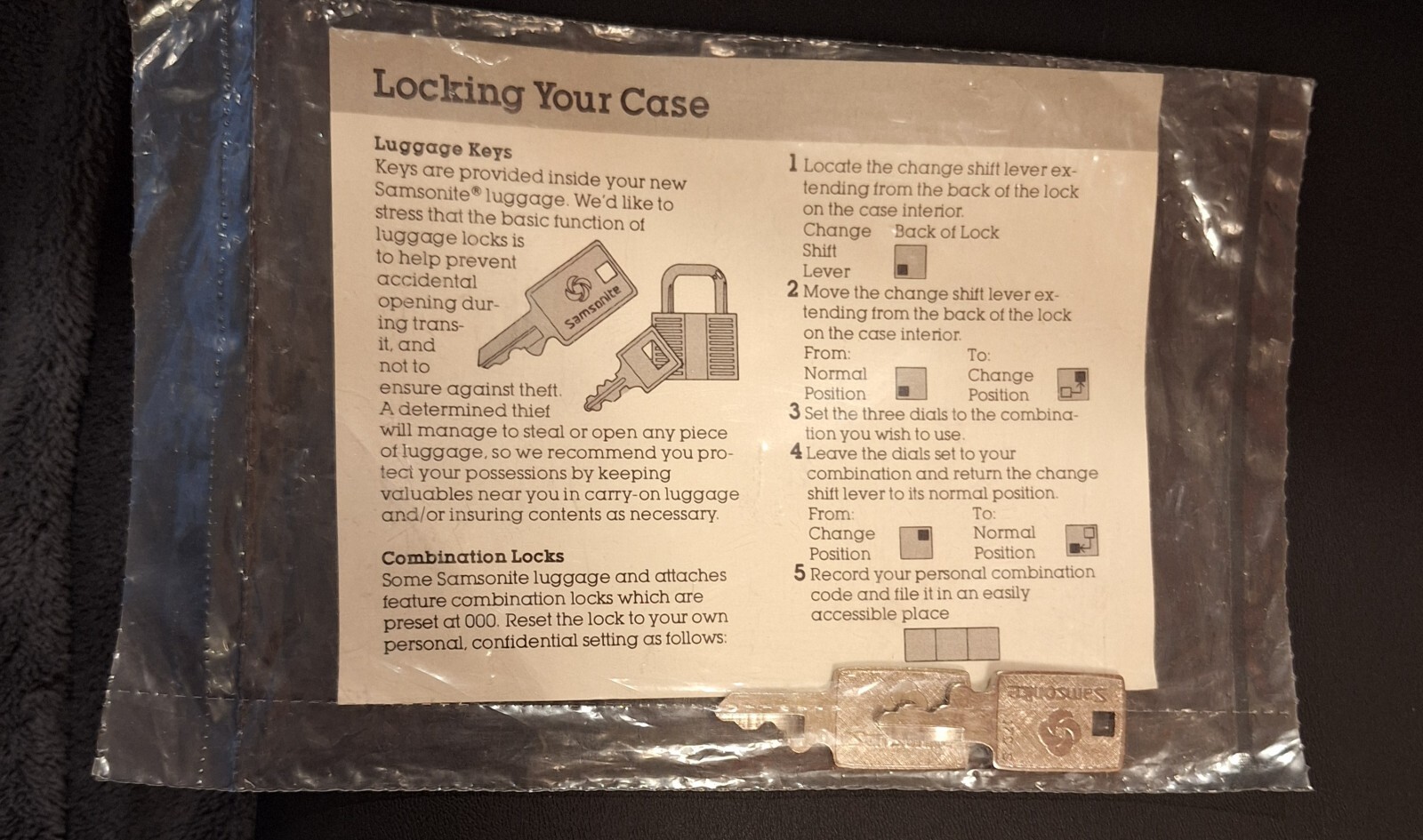 Vtg Samsonite Dispatch Hardshell Briefcase Atache… - image 2