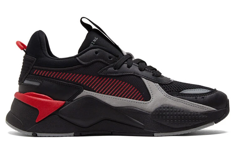 PUMA RS-X REINVENTION 369579-13 BLACK/RED MEN'S RUNNING SHOES TRAINING  SNEAKERS