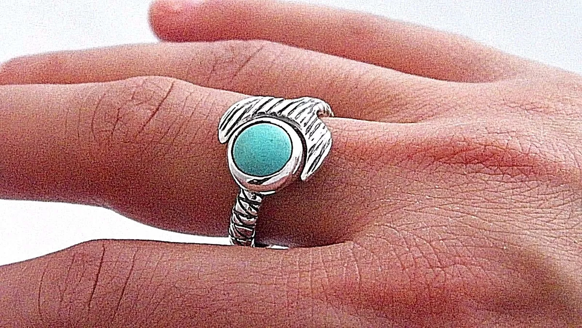 Mako Mermaid Ring Sterling Silver 925