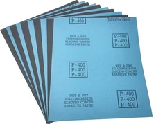 9X11 Sanding Sheets Coarse to Extra Fine, Silicon Carbide, For Knifemakers, Wood