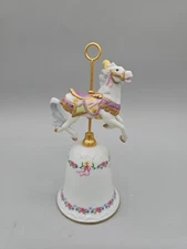1993 Lenox the Carousel Romance Bell Horse .