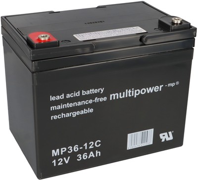 Akku kompatibel A04 12 034 12V 36Ah AGM Blei Battery VRLA wie 40Ah zyklenfest
