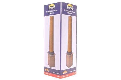 Bachmann Scenecraft 44-0063 Caldera Redonda Casa Chimenea Calibre OO | Zustand: New