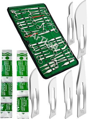 97 Piece Basic Dissecting Kit For Students Biology, Veterinary, Anatomy - ArTLaB