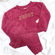 NWT Juicy Couture Plush Jogger Pajama Set
