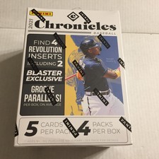 NEW 2021 MLB Panini Chronicles Baseball Blaster Box - 20 Total Cards