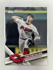 2017 TOPPS BASEBALL SERIES 2 TREVOR BAUER 533 CLEVELAND INDIANS