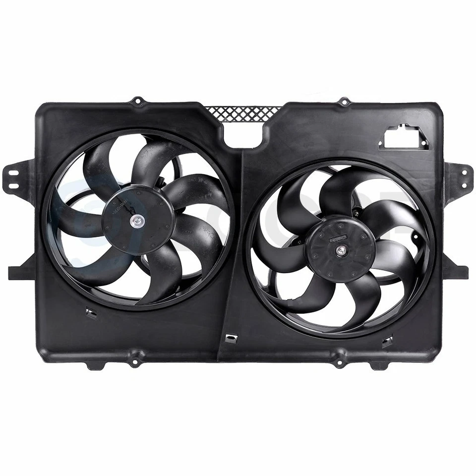 AC Condenser Cooling Fan Kit For 2008 2009-2011 Mercury Mariner Mazda Tribute Foto 2 de 4