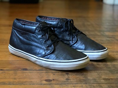 vans leather chukka boot