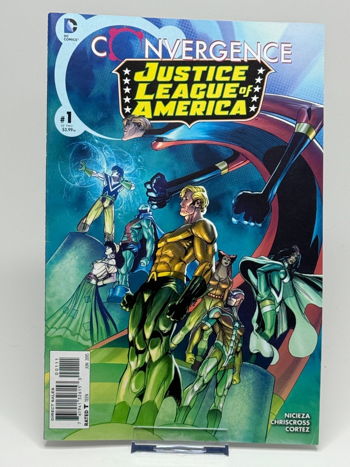 Convergence Justice League of America #1 DC Comics 2015 Nicieza Chriscross
