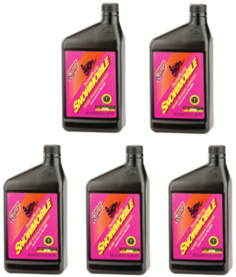 KLOTZ KL215 SNOW TECHNIPLATE SYNTHETIC 2 STROKE PREMIX/INJECTOR OIL (5 PACK)