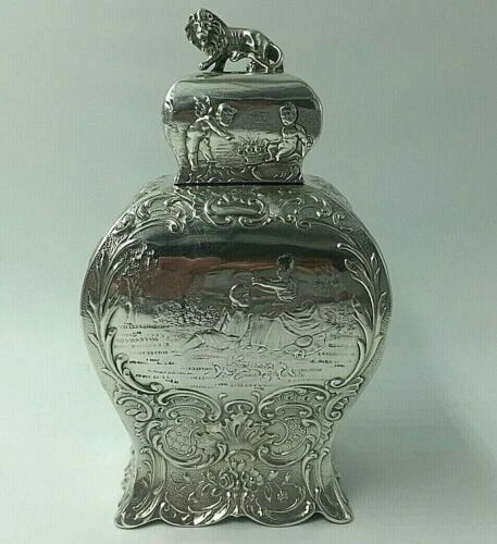 Lion Victorian Antique Silver