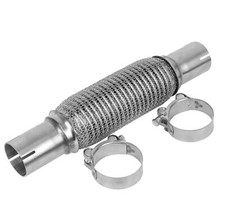 1X FLEXROHR SOFTFLEX FLEXTEIL FLEXSTÜCK MIT WELLROHR AUSGEKLEIDET UNI 45X200 MM