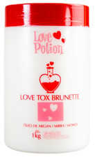 Volume Reducer Treatment Love Tox Brunette Hair Mask Deep Hair Mask 1Kg - Love P