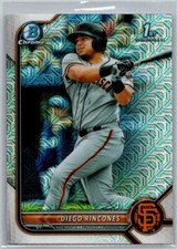 2022 Bowman Chrome 1st Bowman Mojo Refractor Diego Rincones #BCP-65 Giants