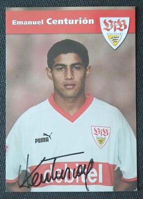 7272 Emanuel Centurion VfB Stuttgart 2004/05 Autogrammkarte original signiert