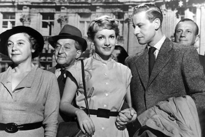 Borsche, Dieter Schauspieler, Ruth Leuwerik Szenenfilm ''Der große Tem- 1953 4x6 Foto