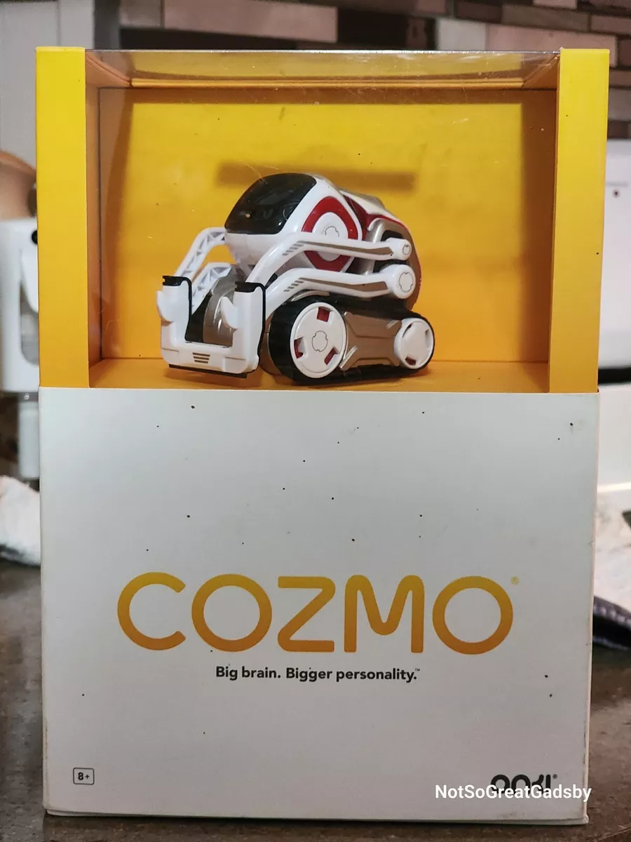 Anki COZMO 190-00057 AI Robot, Cubes, Charger, Box Tested working