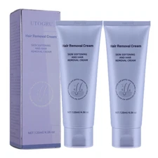 2pcs Permanent Hair Removal Cream Painless Depilatory Private Bikini Area Pubic