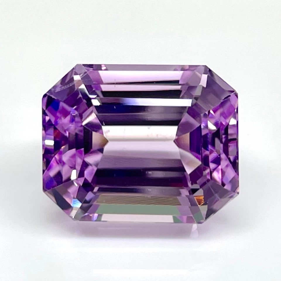 VVS 15.27 Cts Zertifiziert Natürlich Kunzit 15x12mm Smaragd Schnitt Locker - Bild 4 von 4