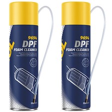2 x MANNOL DPF FOAM CLEANER 500ml SPRAY DIESEL PARTICULATE FILTER FOAM CLEANER