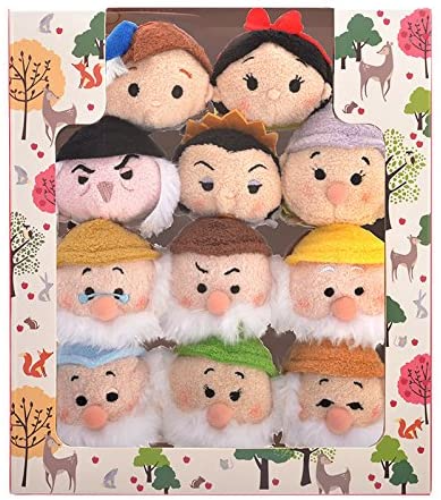 Disney Store TSUM TSUM Snow White and the Seven Dwarfs Plush
