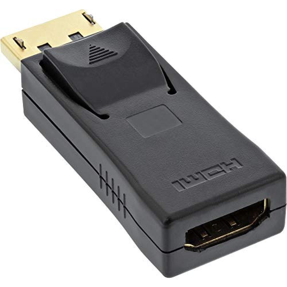 InLine DisplayPort/HDMI DisplayPort HDMI Nero - NUOVO