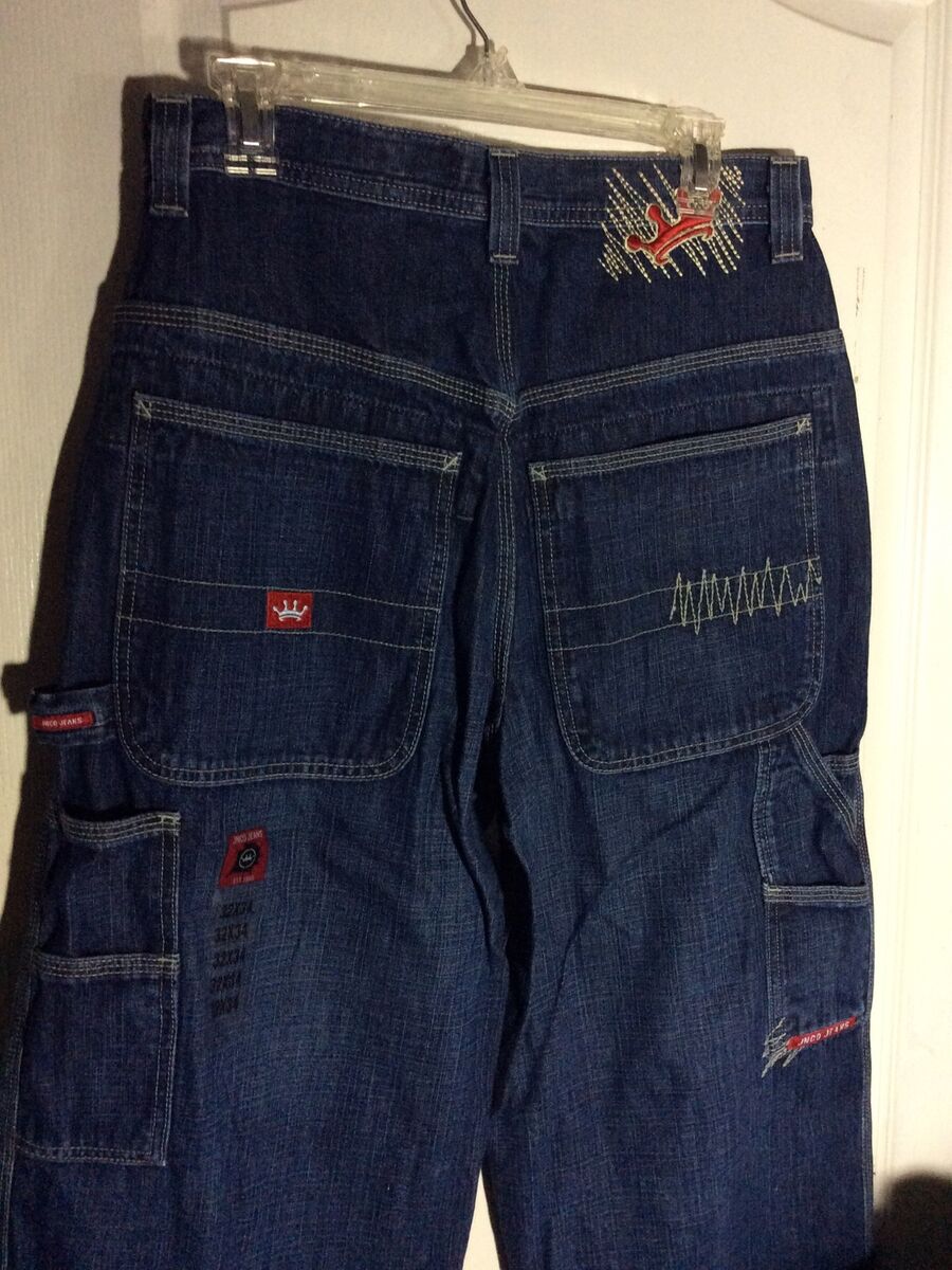 JNCO Jeans Crown Baggy Men's size 32 X 34 Skater Wide Leg JNCO Jeans Crown Baggy Men's size 32 X 34 Skater Wide Leg