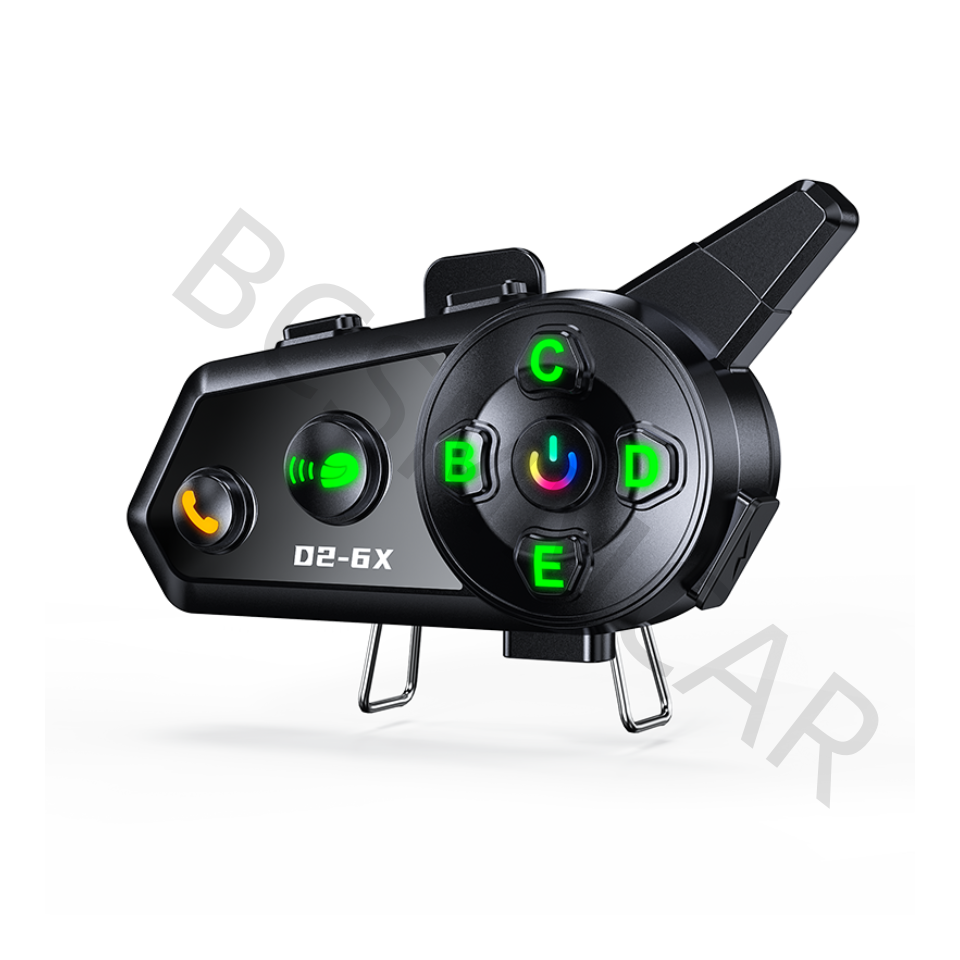 Wireless Bluetooth Headset Helmet Intercom Interphone Hands-free For Motorcycle