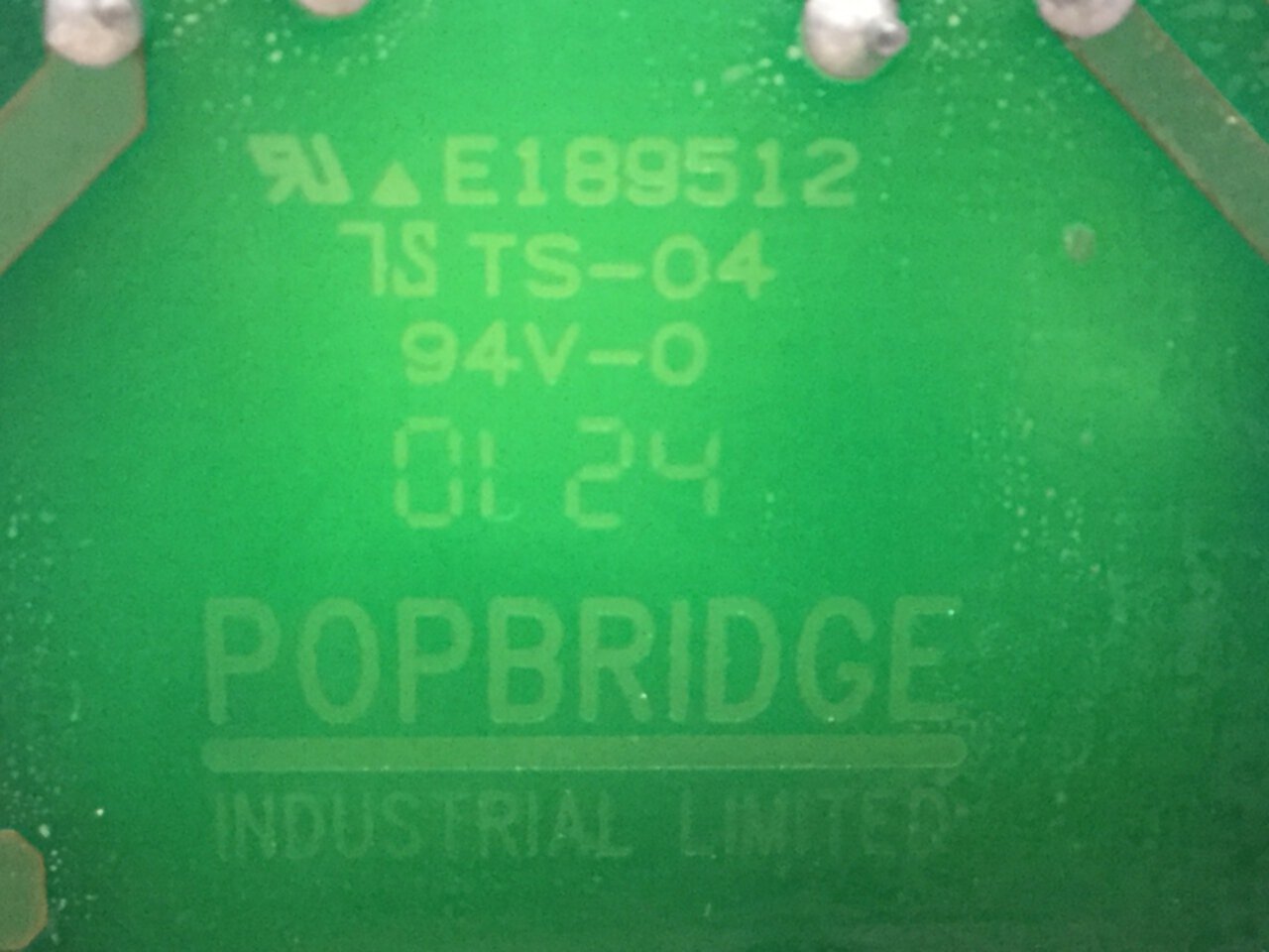 POPBRIDGE INDUSTRIAL Power Supply Board E189512 Used 106242 eBay
