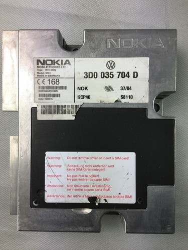 Original Nokia Telefonsteuergerät RTE-3RU 6091 für Phaeton 3D 3D0035704D