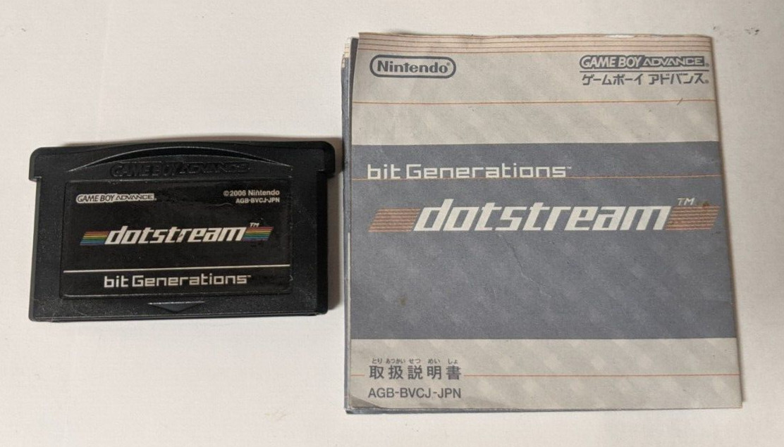 bit Generations: Dotstream [Nintendo Game Boy Advance - AGB-BVCJ-JPN]