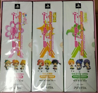 Love Live! School idol paradise First Press Limited Edition Set of 3 PS VITA