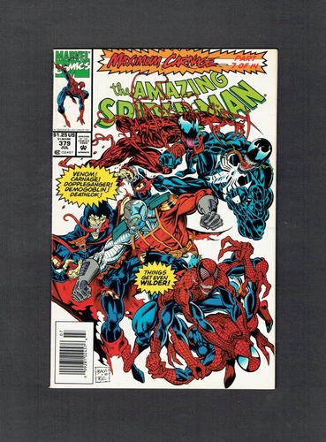 Amazing Spider-Man #379 Marvel 1993 VF (8.0) Maximum Carnage Part 7 of 14 Venom