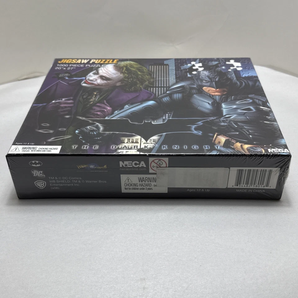 Rompecabezas de 1000 piezas Heath Ledger de DC Comics The Dark Knight & Joker NECA #5A Foto 4 de 4
