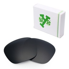 hdhut POLARIZED Replacement Lenses for Spy Discord Sunglasses Stealth Black