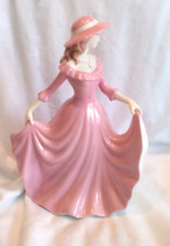 Vintage Large Leonardo Collection dancing lady figurine by Annie Rowe. 8" high