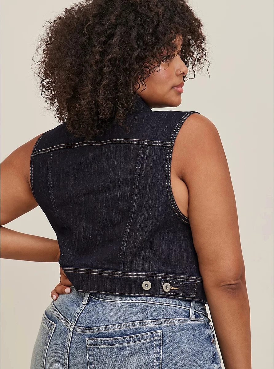 Torrid shop denim vest