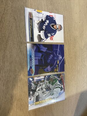 BEN BISHOP UD CANVAS 3 CARD LOT (2014-15/2016-17/2019/20)